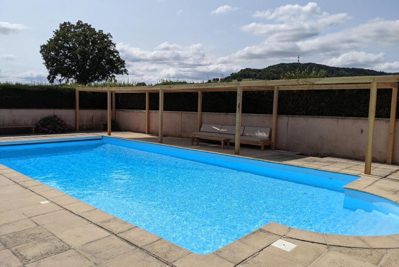 Large Gte With Pool In Peaceful Burgundy Villa Sailly Kültér fotó